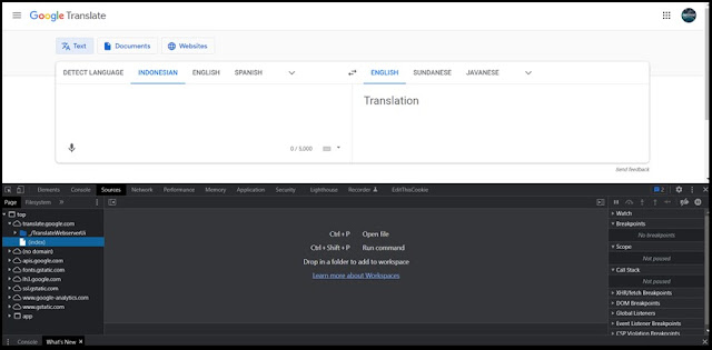 cara buka alat pengembang di browser chrome
